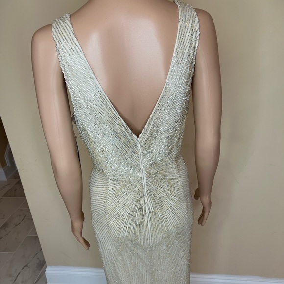 Aidan mattox beaded evening dress - Picture 4 of 16